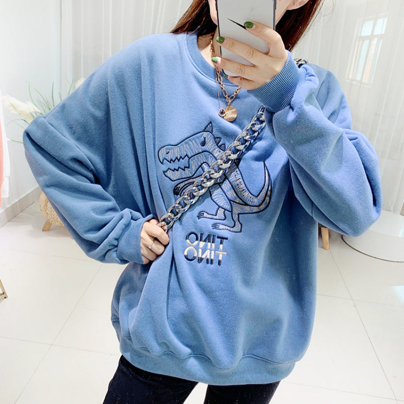 Polar Fleece Sweatshirt - Haustier und Besitzer gleicher Stil