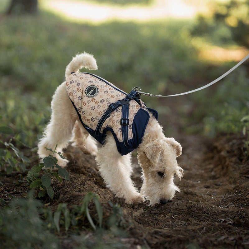 Manteau d'hiver en coton pour chienVeste de traction pour chiens de petite et moyenne taille
