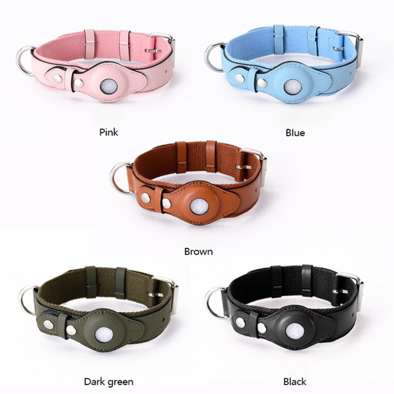 Collier en cuir souple pour chiens de taille moyenne et grande