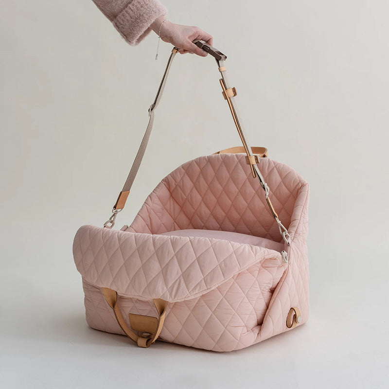 Siège auto pour chien 3 en 1, sac pour animaux de compagnie, imperméable et amovible