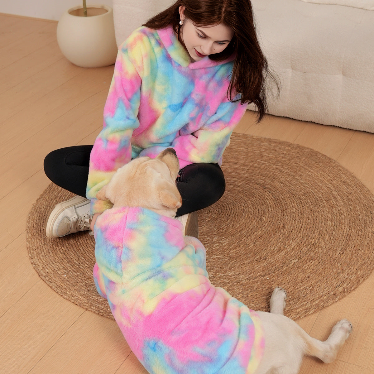 passende Kleidung für Hund und Herrchen Komfort Hoodie