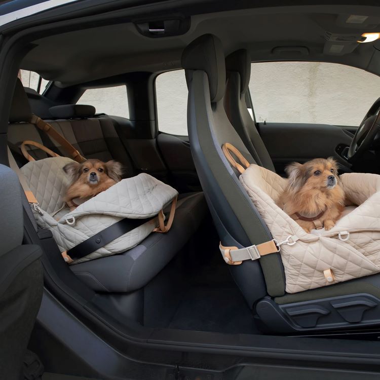 Siège auto pour chien 3 en 1, sac pour animaux de compagnie, imperméable et amovible
