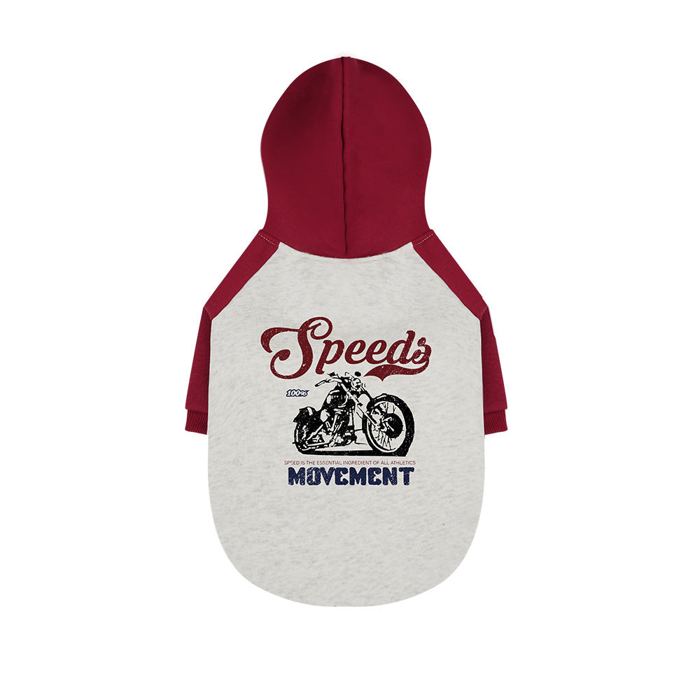 Dicker, warmer Fleece-Kapuzenpullover „Owner & Dog“