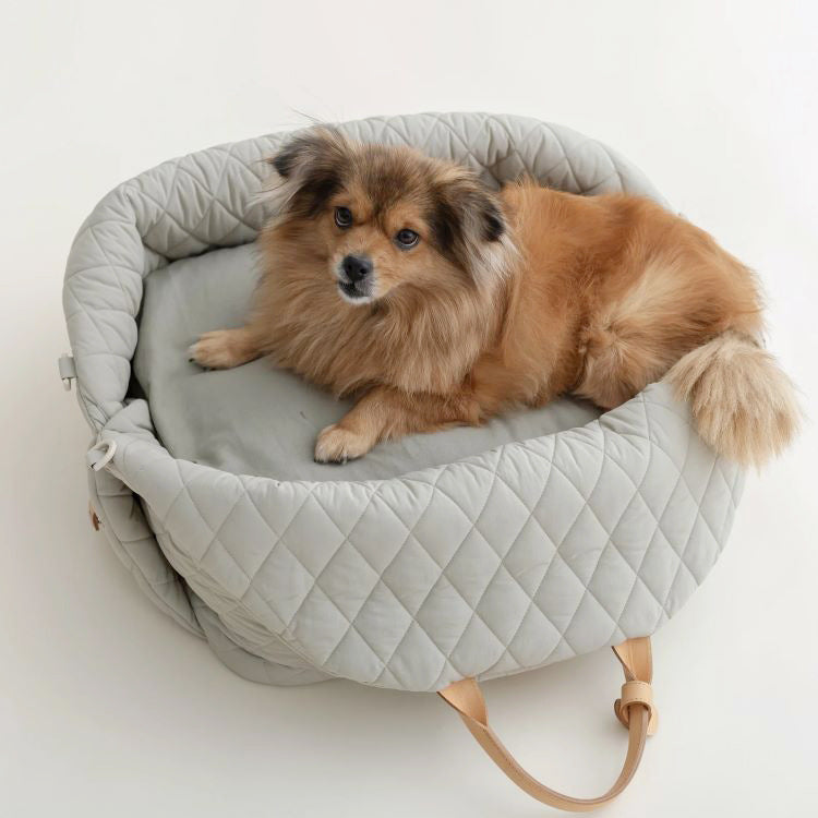 Siège auto pour chien 3 en 1, sac pour animaux de compagnie, imperméable et amovible