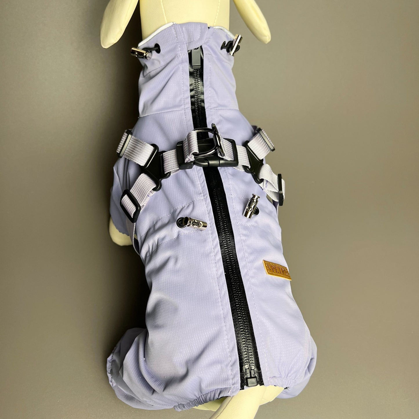 Waterproof dog raincoat | Four-legged chest-back design | Adjustable dog jacket | Reflective at night | All sizes of dogs S-6XL