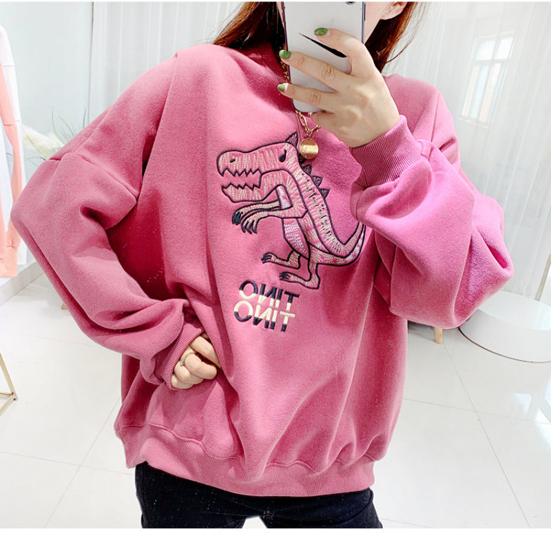 Polar Fleece Sweatshirt - Haustier und Besitzer gleicher Stil