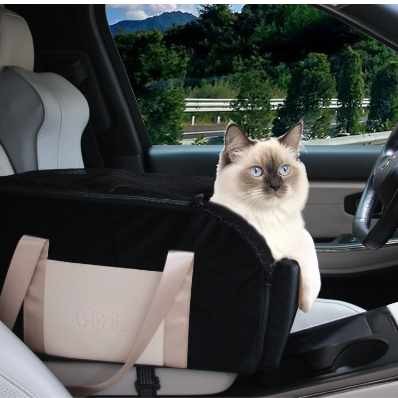 Car central control pet bag is detachable and washable