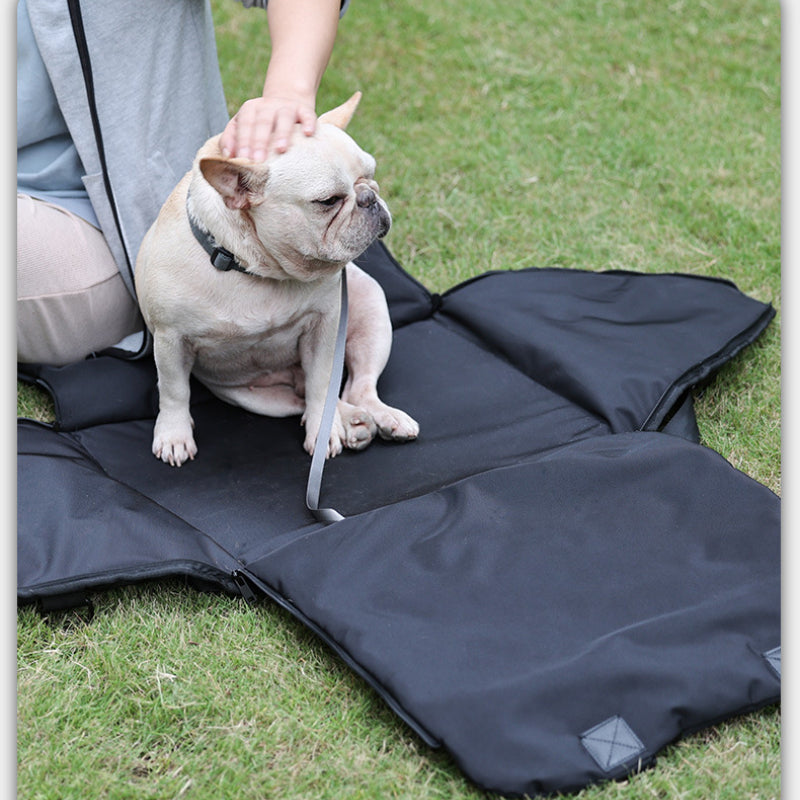 Premium dog car seat and bed, soft carry bag