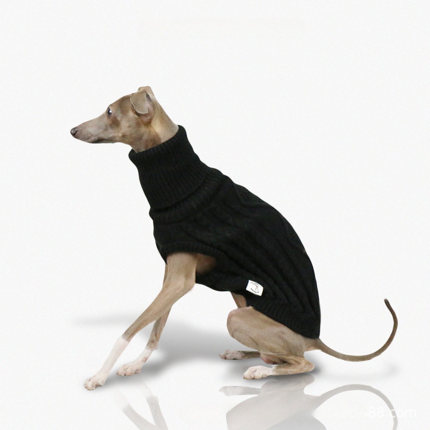 Turtleneck dog sweater soft and warm