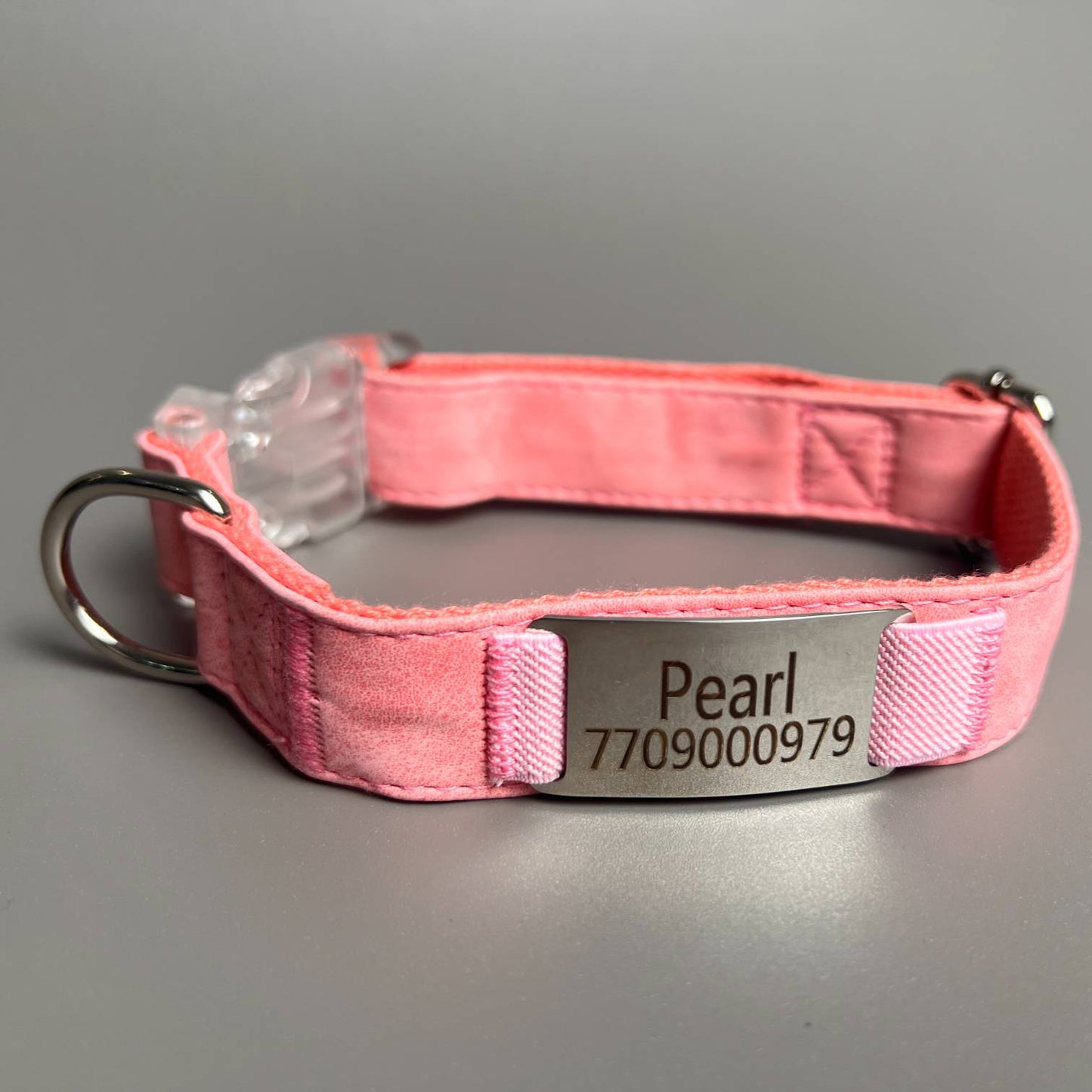 Personalized dog collars, leather dog collars with custom names