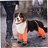 Waterproof and non-slip dog shoes paw protectors for hiking, rain and snow