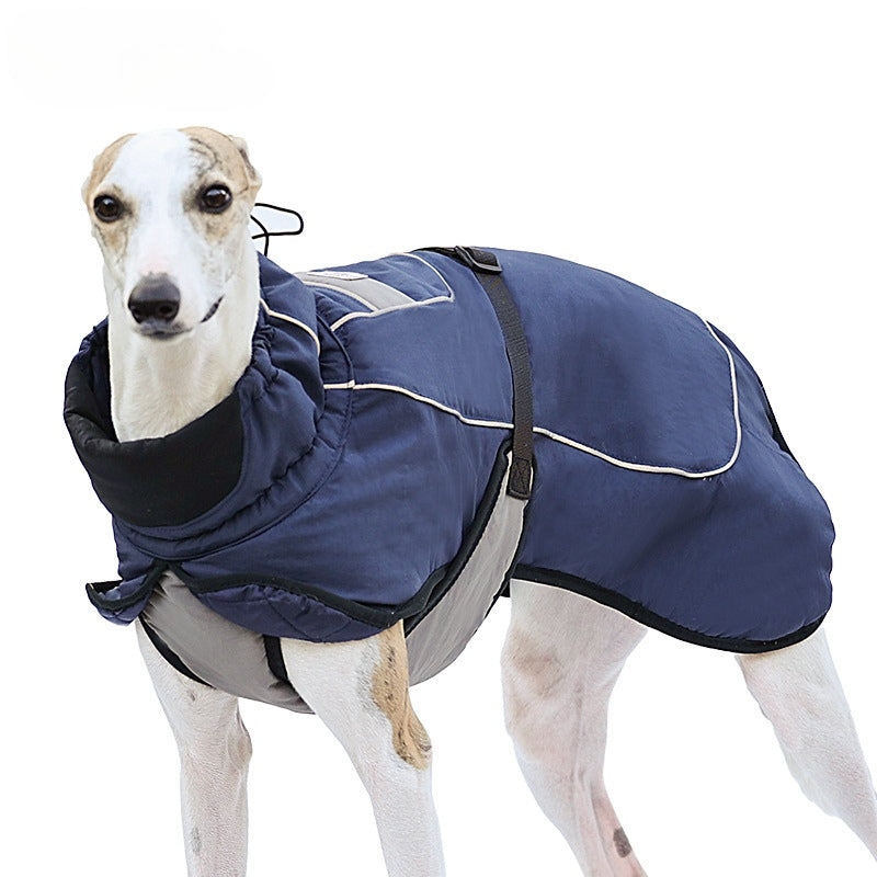 Veste chaude d'hiver pour chien, veste d'extérieur imperméable pour chien de taille moyenne et grande taille