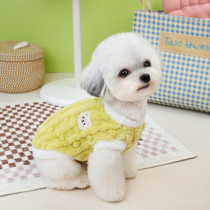 Small dog clothes fleece