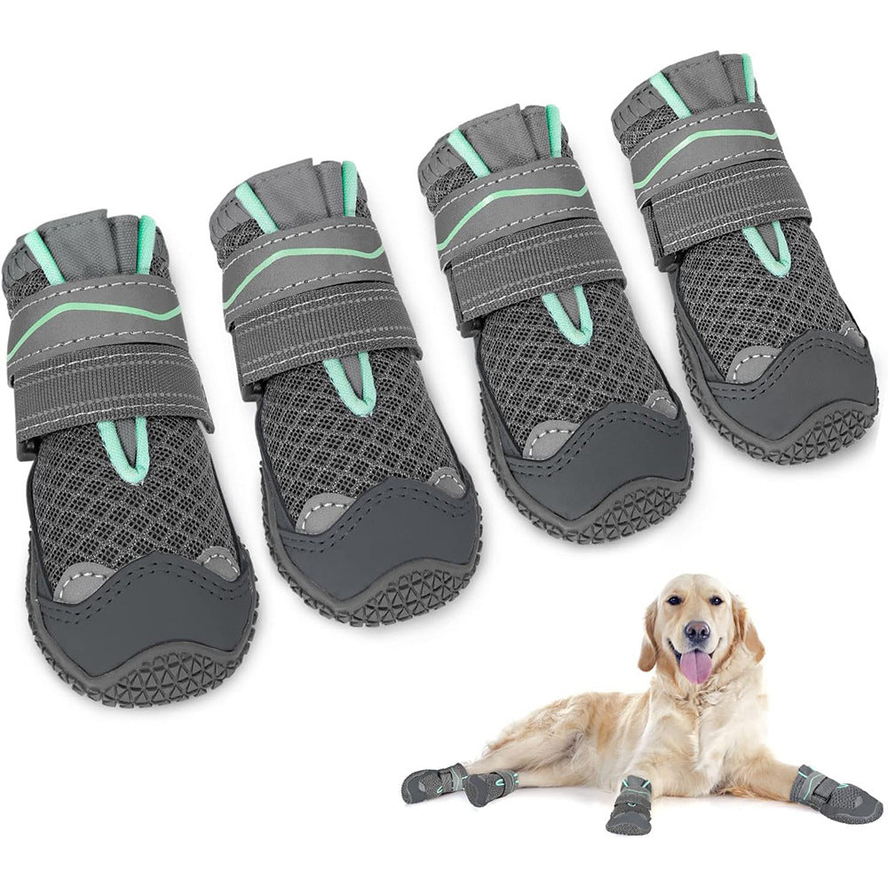 Anti-slip wear-resistant breathable dog boots