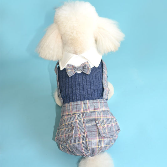 Small dog suit shirt pet four-legged clothes