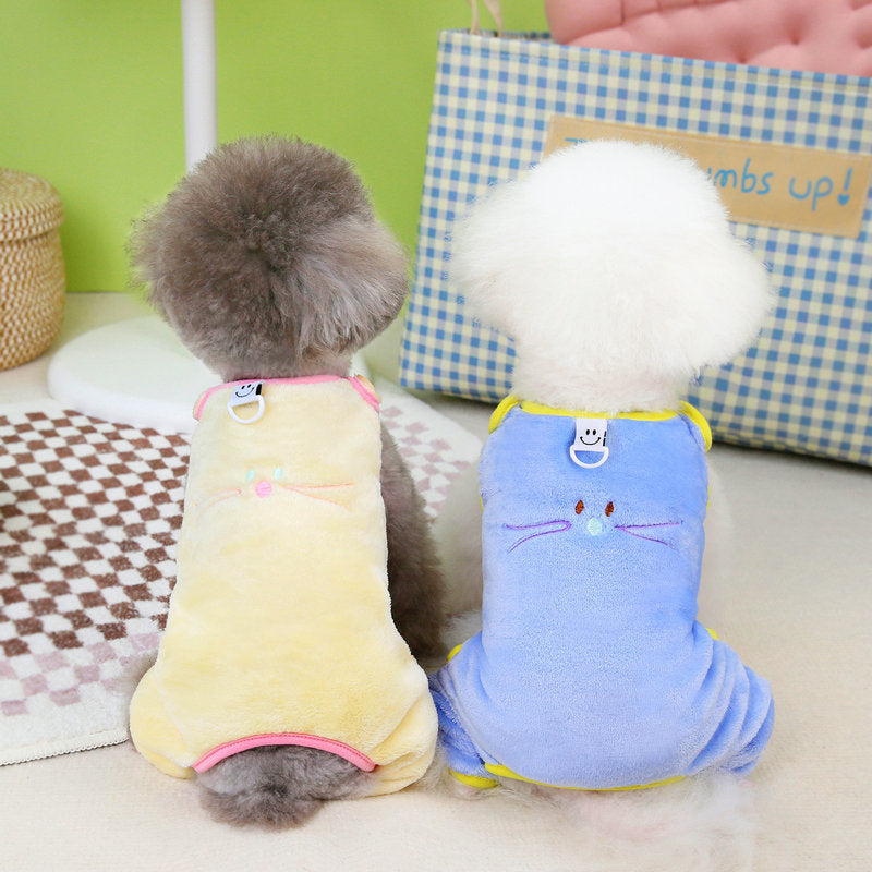 Four-legged fleece for small dogs