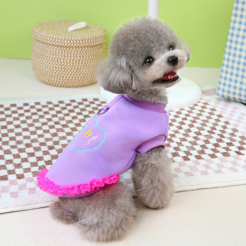 Small dog fleece sweatshirt