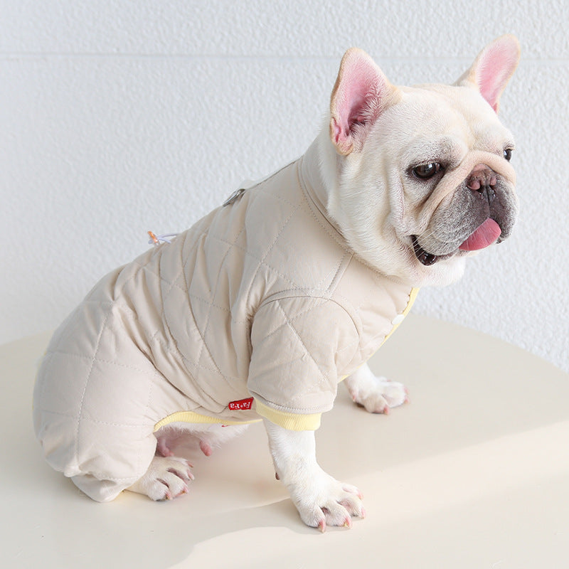 Dog Warm Jacket-French Bulldog Pug Corgi Garfield