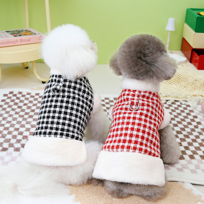 Linen cotton coat for small dogs