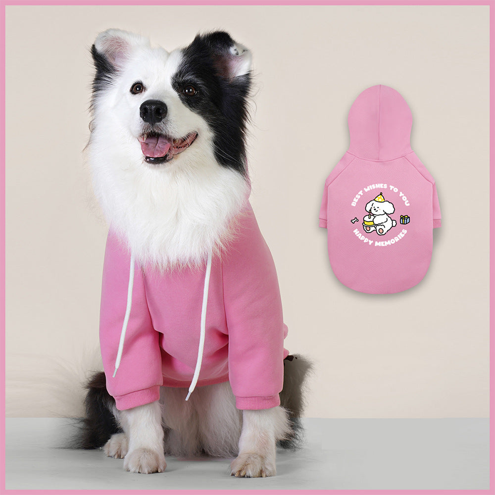 Sweat polaire d'hiver pour chiens et chats