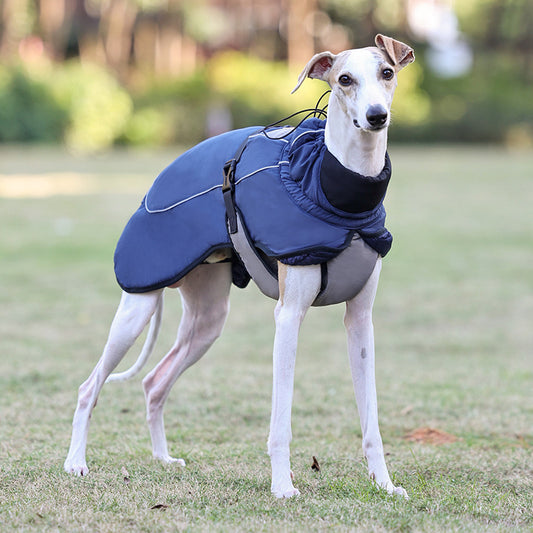 Veste chaude d'hiver pour chien, veste d'extérieur imperméable pour chien de taille moyenne et grande taille