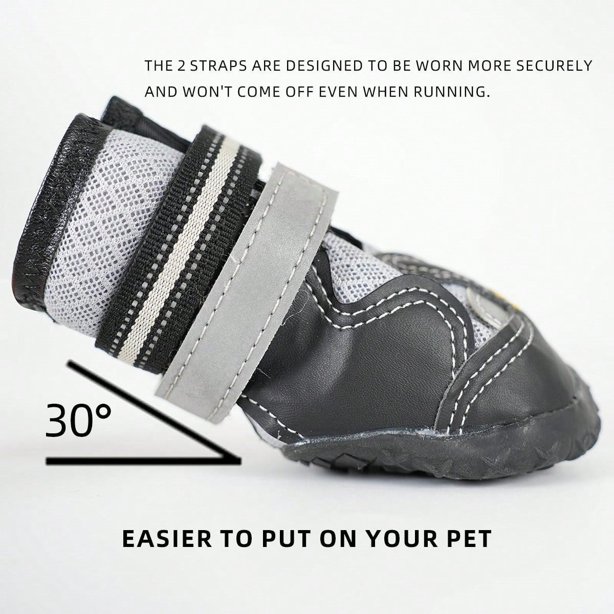 Chaussures pour chien chaussures tout-terrain antidérapantes imperméables