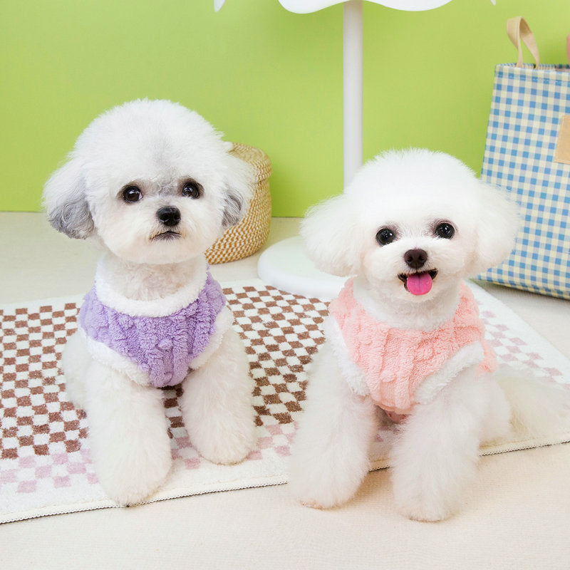 Small dog clothes fleece