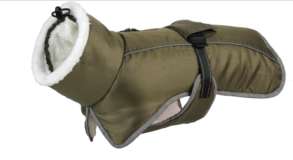 Warm waterproof cold-proof dog coat winter warm jacket