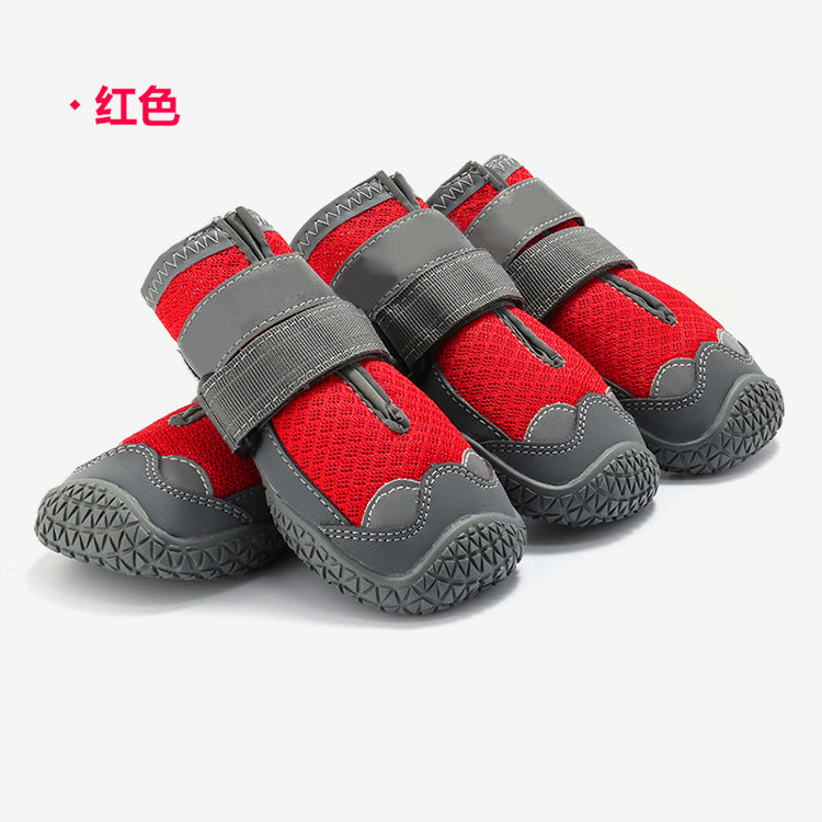 Anti-slip wear-resistant breathable dog boots