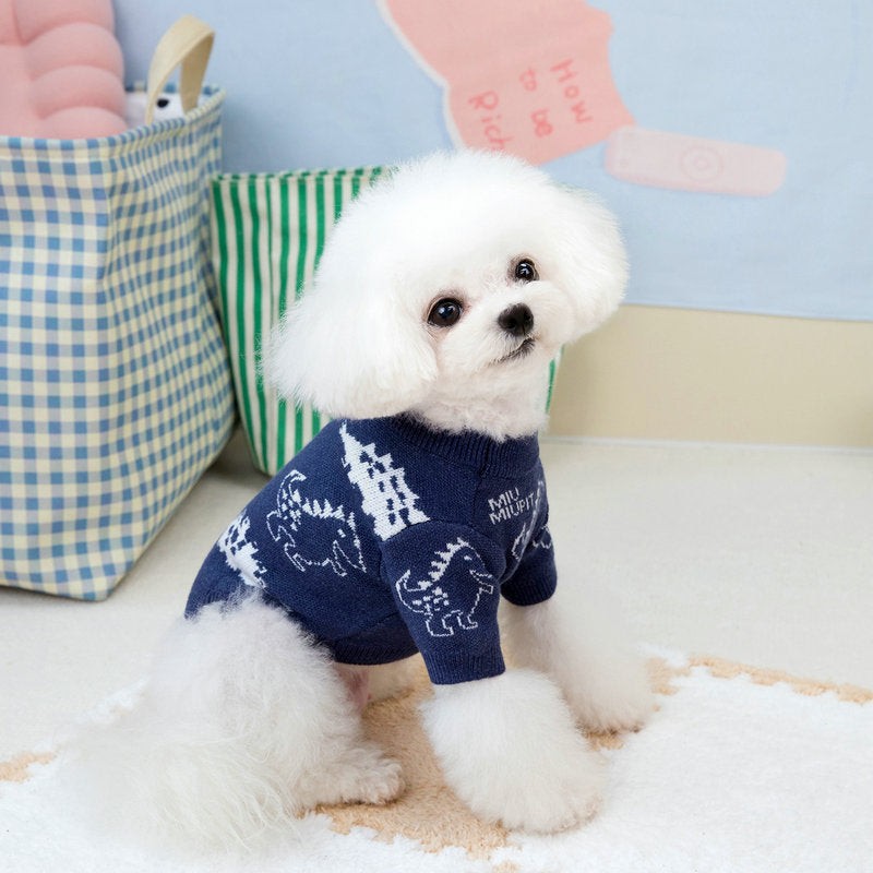 Small Dog Sweater Teddy Pomeranian