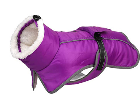 Warm waterproof cold-proof dog coat winter warm jacket