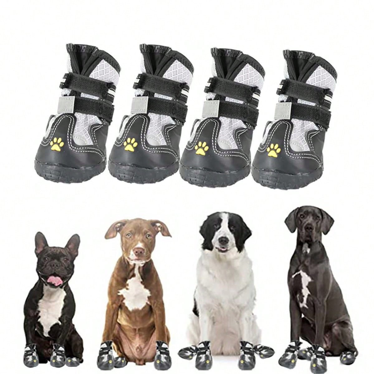 Chaussures pour chien chaussures tout-terrain antidérapantes imperméables