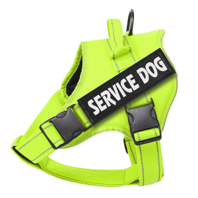 Large dog harness with handle Explosion-proof dog harness Easy to put on and take off Fashionable colors dog accessories