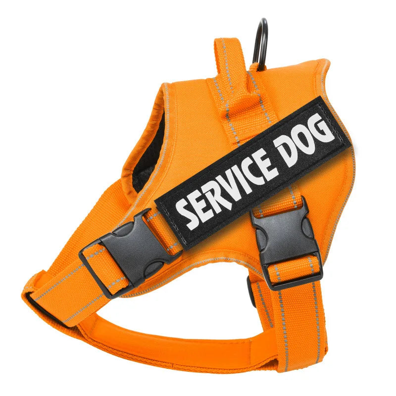 Large dog harness with handle Explosion-proof dog harness Easy to put on and take off Fashionable colors dog accessories