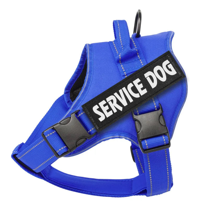 Large dog harness with handle Explosion-proof dog harness Easy to put on and take off Fashionable colors dog accessories