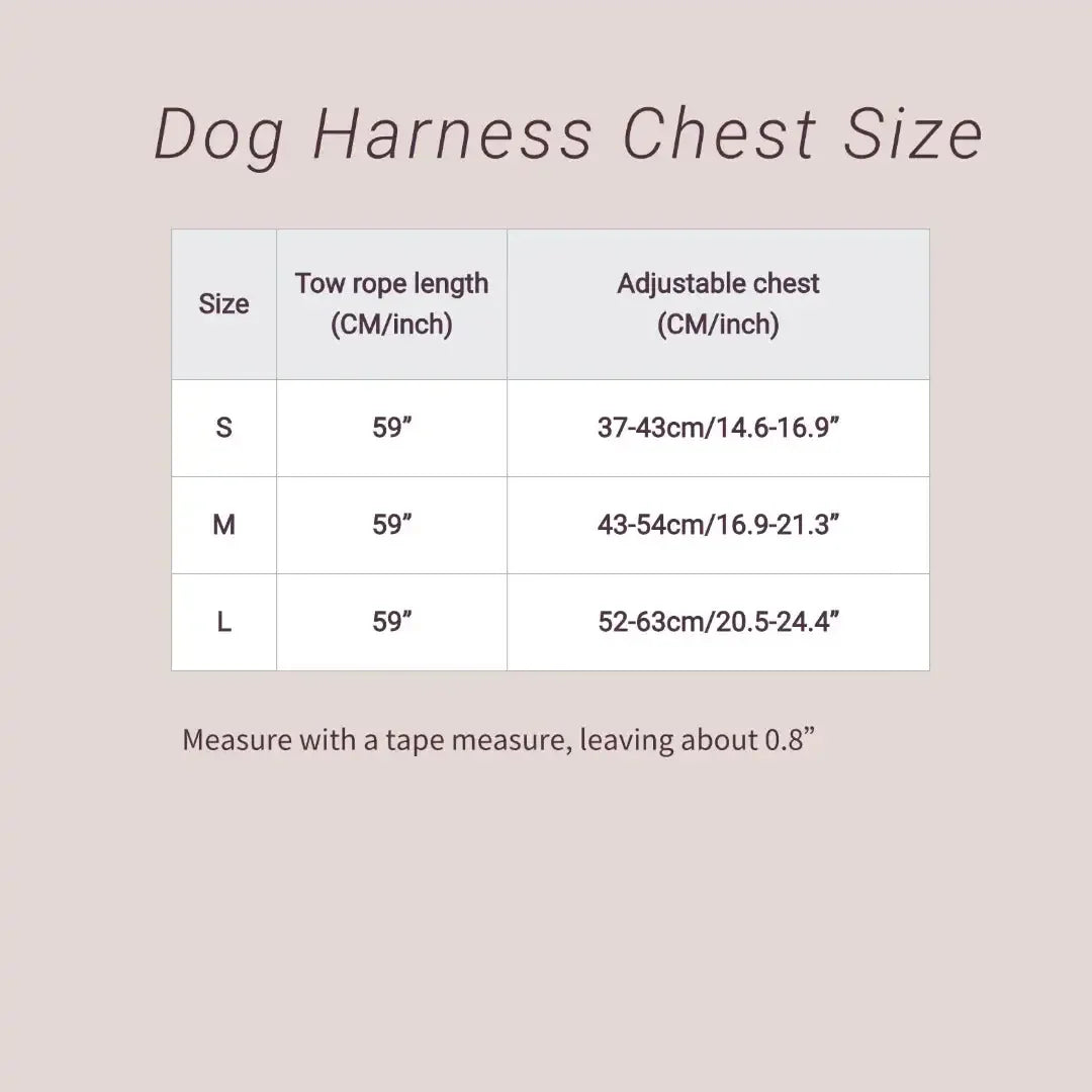 Leather Dog Harness and Leather Set - Waterproof, anti slip, adjustable, yelllow S-L for small and medium-sized dogs