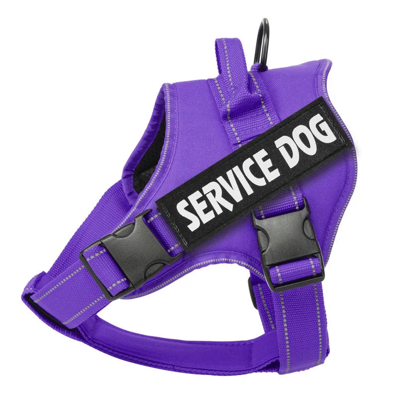 Large dog harness with handle Explosion-proof dog harness Easy to put on and take off Fashionable colors dog accessories